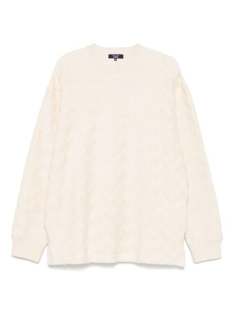 Comme des Garçons Homme jacquard sweatshirt