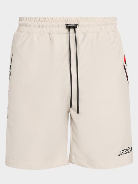 RTA Men's Clyde Elastic Drawcord Shorts
