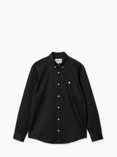 Carhartt L/S MADISON SHIRT BLACK/WAX