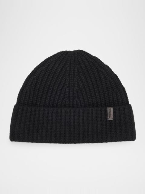 Vince Shaker Stitch Knit Cashmere Beanie