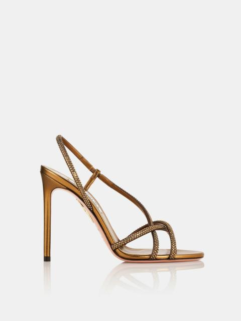 AQUAZZURA Horizon Crystal Sandal 105