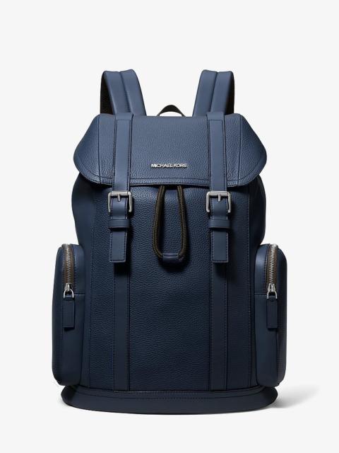 MICHAEL KORS Cooper Pebbled Leather Backpack