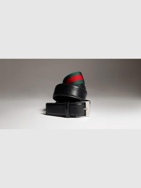 GUCCI Belt with squared buckle