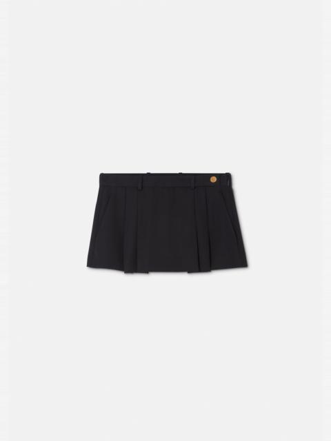 VERSACE Pleated Mini Skirt
