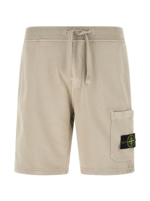 Stone Island logo-badge bermuda shorts