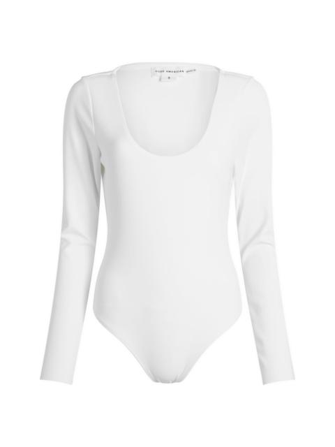 GOOD AMERICAN Good American Scuba Scoop Neck Bodysuit