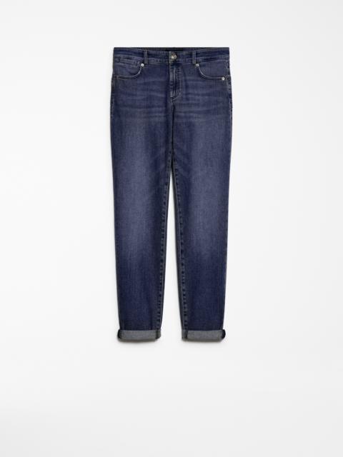 Sportmax NAVATA Low-rise cigarette jeans