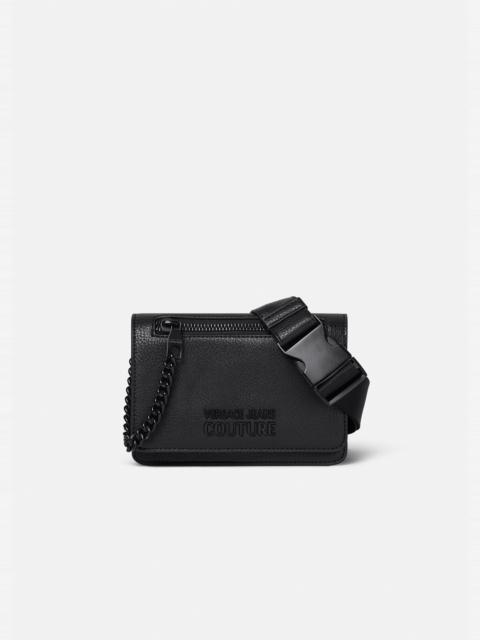 VERSACE JEANS COUTURE Logo Chain Shoulder Bag