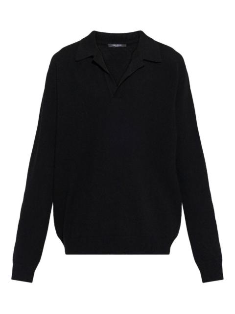 Balmain collared sweater