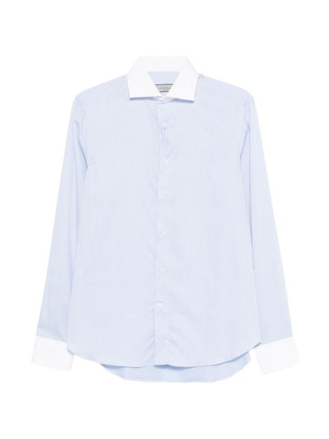 Canali contrast shirt