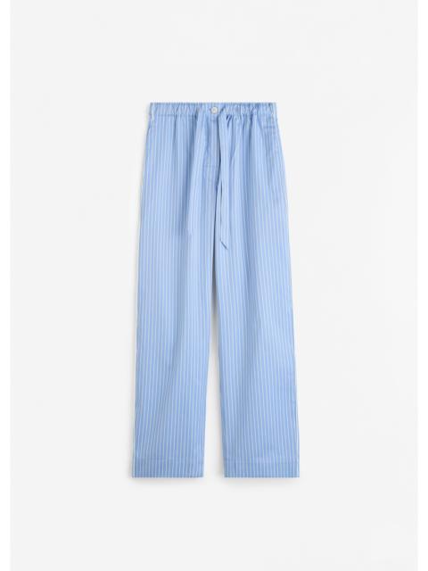 TEKLA Tekla Sateen Pyjama Pants - Polo Stripes