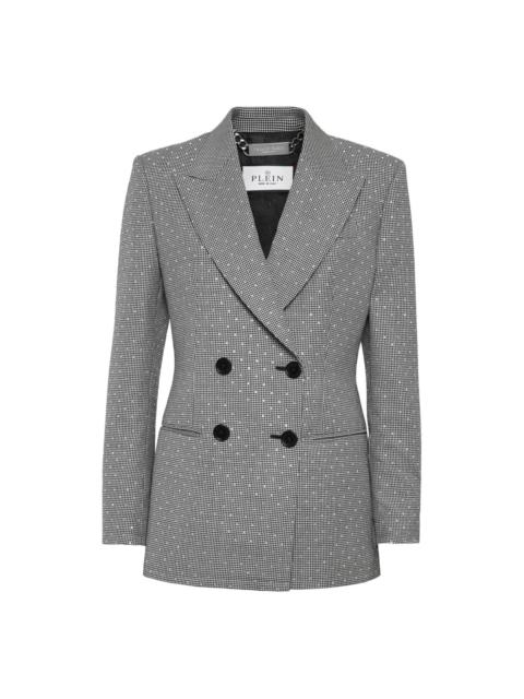 PHILIPP PLEIN Gold fit blazer