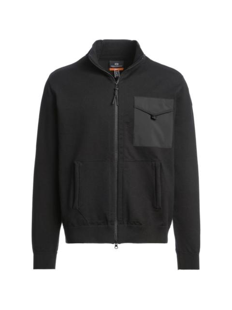 PARAJUMPERS Shetland zip-up pocket cardigan