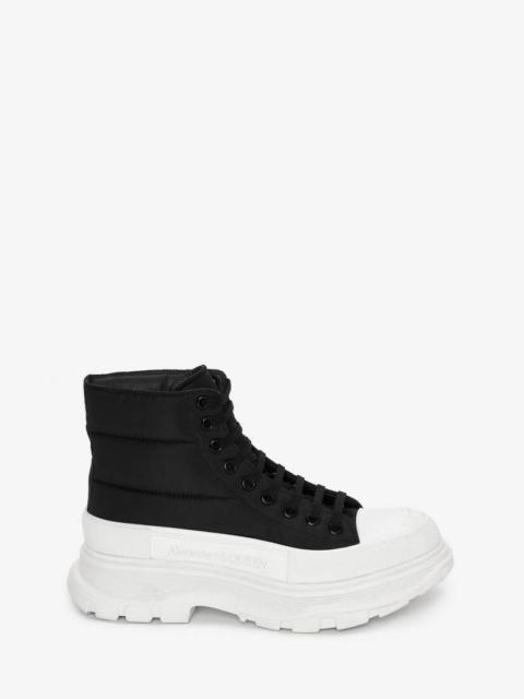 Alexander McQueen Tread Slick Boot in Black/white