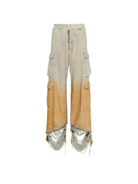 Rick Owens DRKSHDW Double Cargo Jumbo Belas wide-leg jeans
