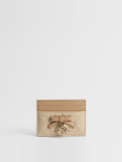 Dior Lady Dior Freesia Card Holder