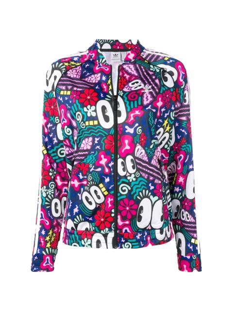 adidas SST Track Jacket "Hattie Stewar - Multicolor" DV2659