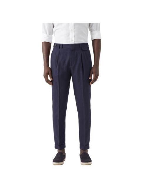 Brunello Cucinelli PANTS "NAVY" MS442L00RP_C055