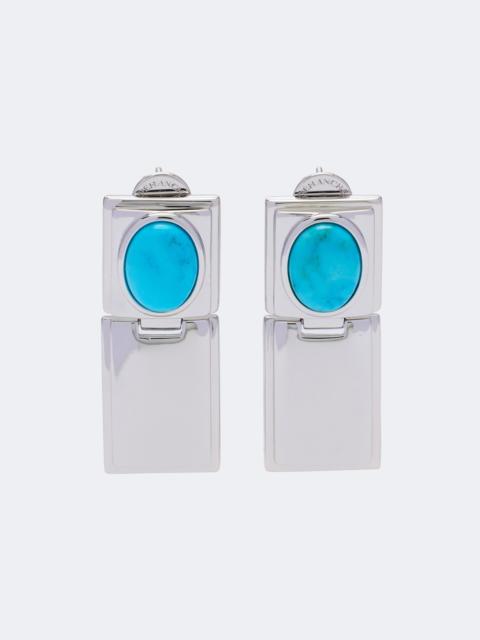 DÉHANCHE Embellished pendant earrings