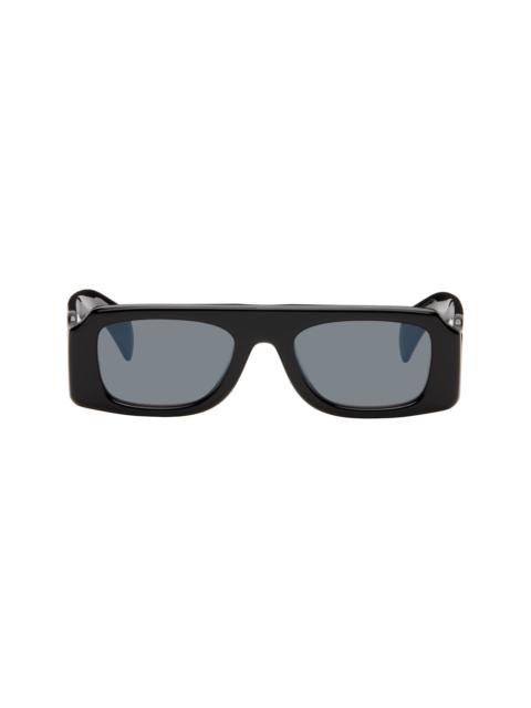 Jil Sander Black Oliver Peoples 'Edition 4' Sculptural Sunglasses