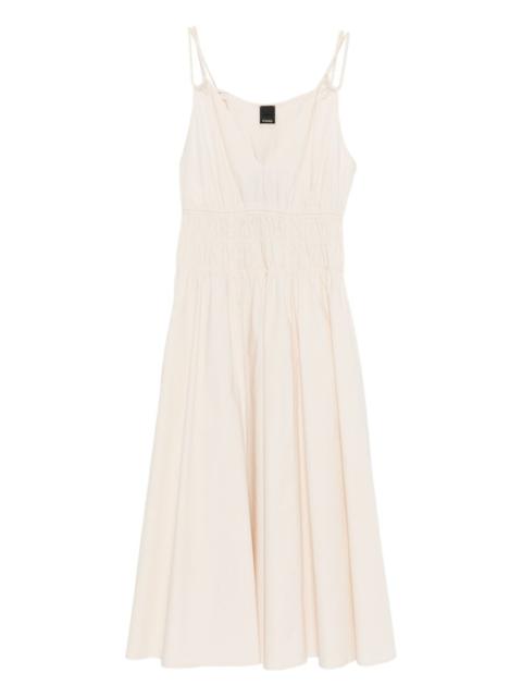 PINKO Amie gathered midi dress