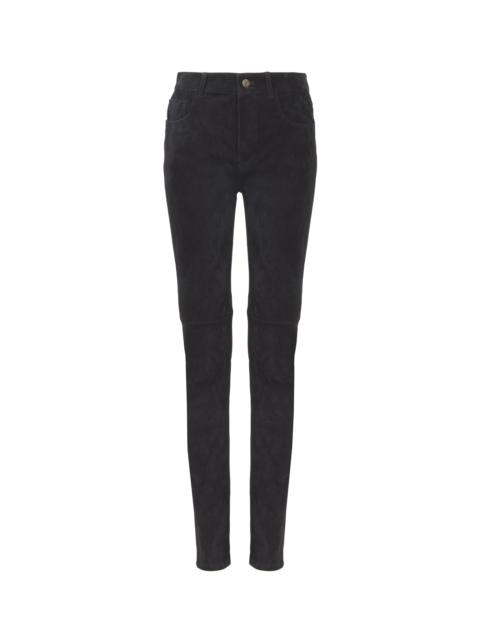 Chloé SKINNY PANTS IN STRETCH SUEDE