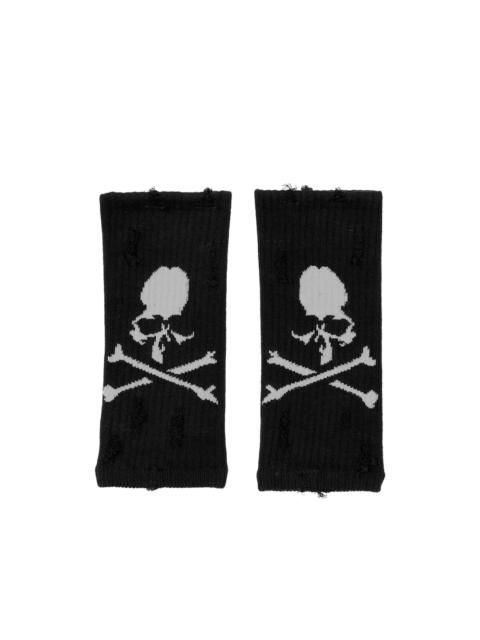 MASTERMIND WORLD distressed-effect gloves