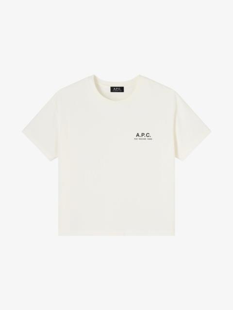 A.P.C. T-SHIRT WITH A.P.C. RUE MADAME LOGO