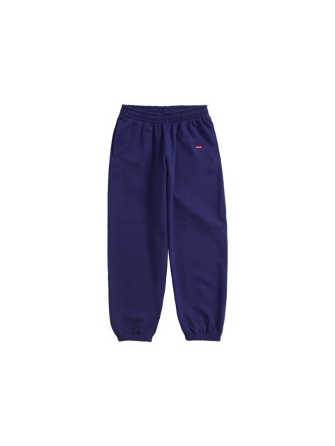 Supreme Supreme Small Box Sweatpant (SS24) Washed Navy