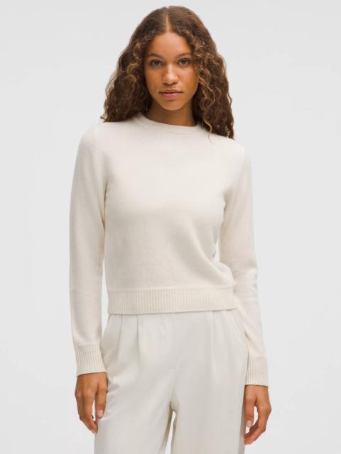 lululemon Cashmere Slim-Fit Crewneck Sweater
