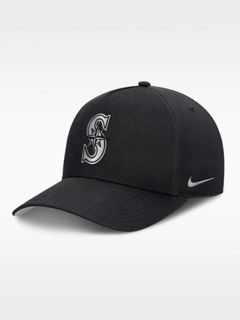 Nike Seattle Mariners Rise Men's Nike Dri-FIT MLB A-Frame Trucker Adjustable Hat