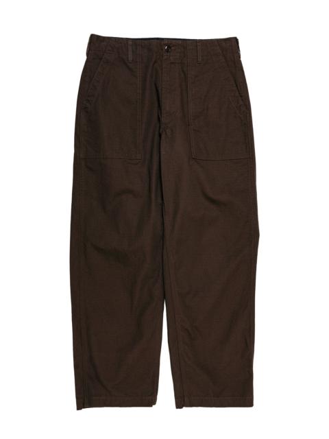 Engineered Garments Fatigue Pant DK. Brown Heavyweight Cotton Ripstop