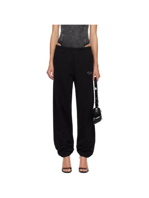 Diesel Black P-Lacyn-Od Sweatpants