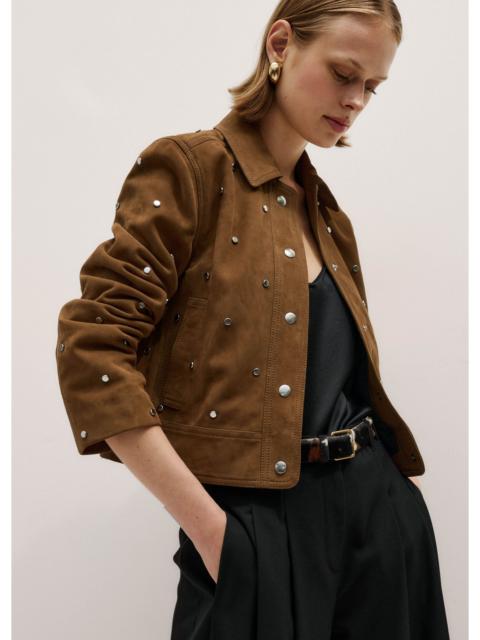 ME+EM Relaxed Studded Jacket