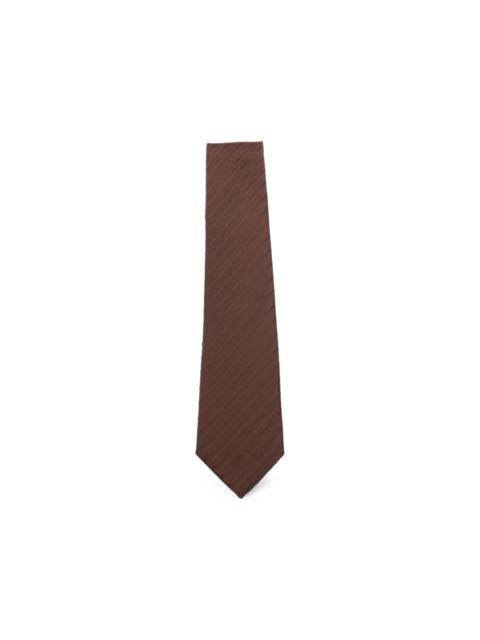 SAPIO diagonal-stripe tie