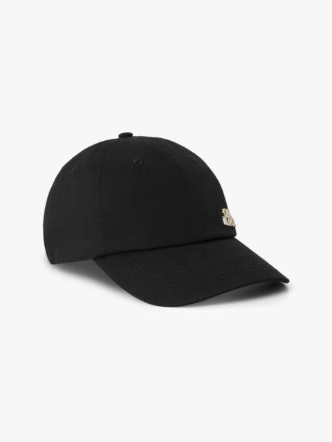 CASABLANCA Black Stacked Logo Rivet Cap