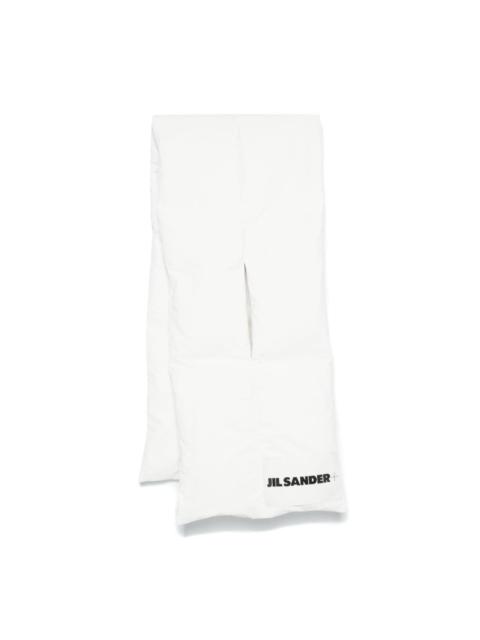 Jil Sander padded scarf