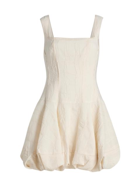 SIMKHAI Women's Nattie Textured Bubble Minidress - White Multi
