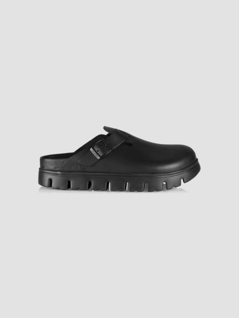 BIRKENSTOCK Women's Boston Leather Chunky Exquisite Clogs - Black