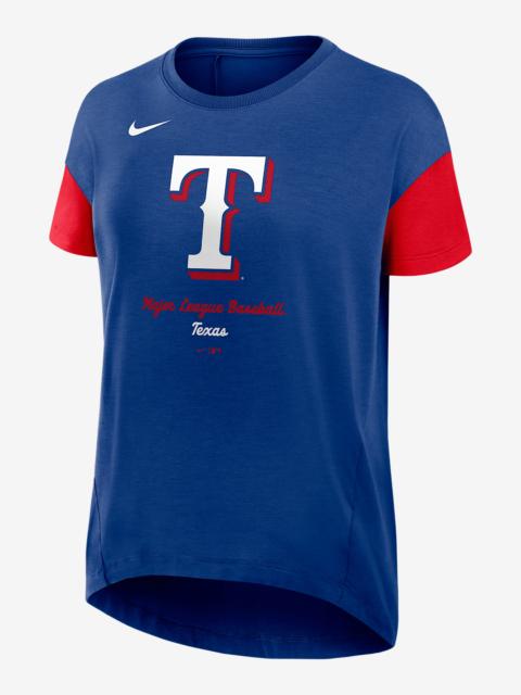 Nike Texas Rangers Flowy Women’s Nike Dri-FIT MLB T-Shirt