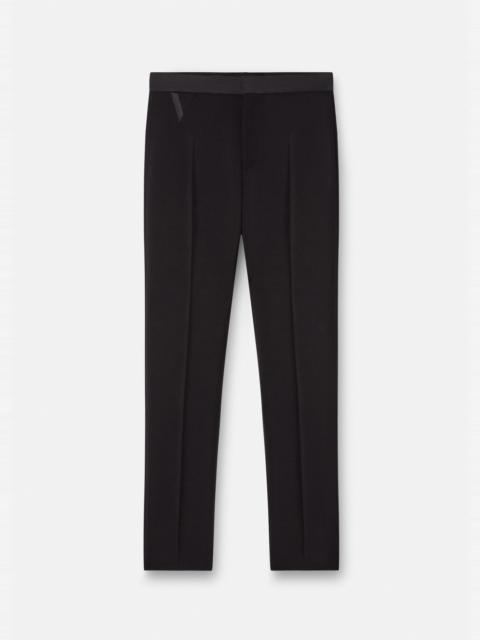 VERSACE Formal Cashmere Blend Pants