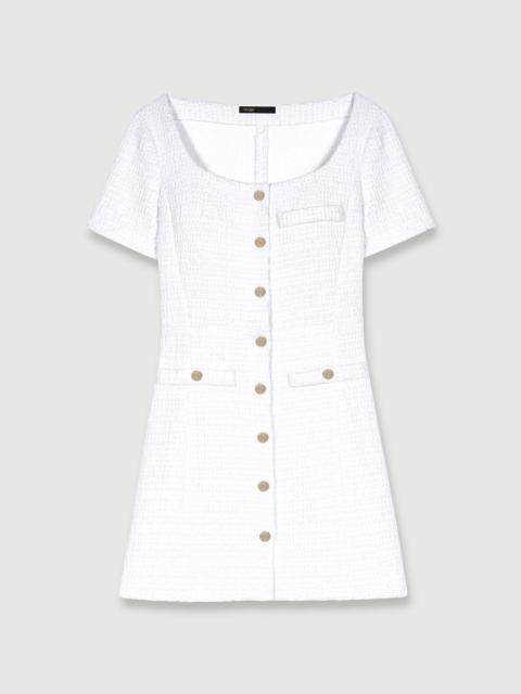 maje Short tweed dress