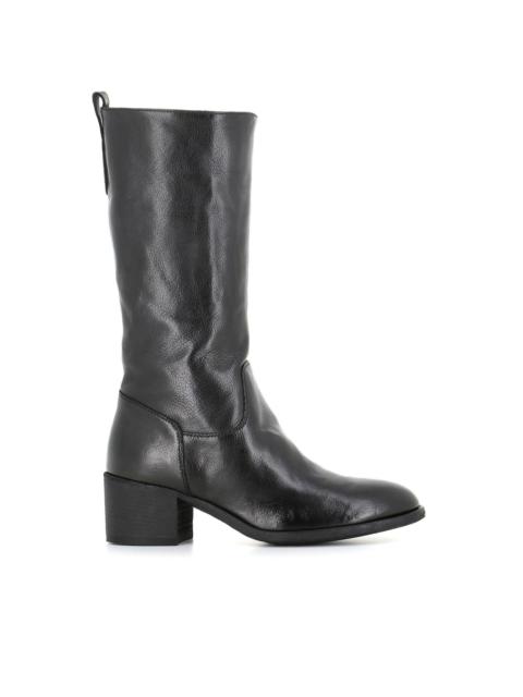 OFFICINE CREATIVE knee-length leather boots
