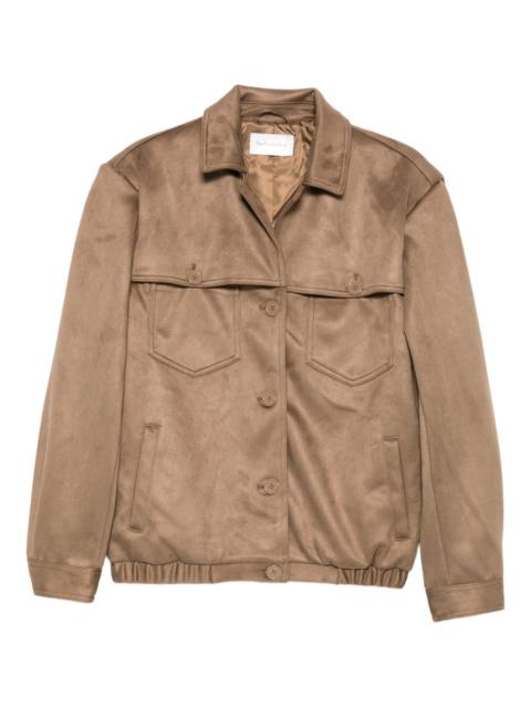 The Frankie Shop Hester button-fastening pocket jacket