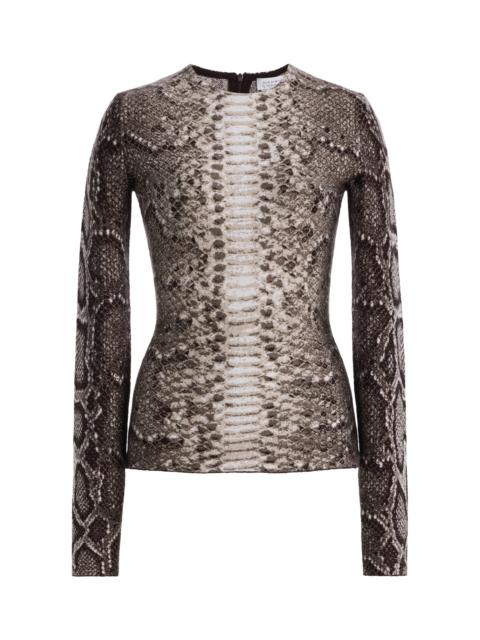GABRIELA HEARST Asha Printed Top grey