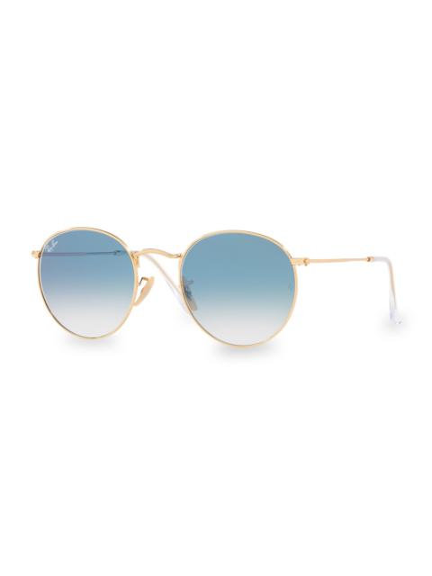 Ray-Ban Men's RB3447 53MM Round Sunglasses - Gold