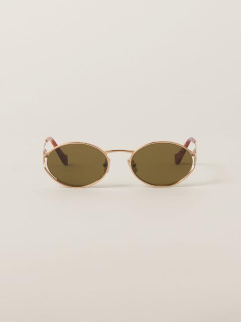 Miu Miu Miu Miu Logo sunglasses