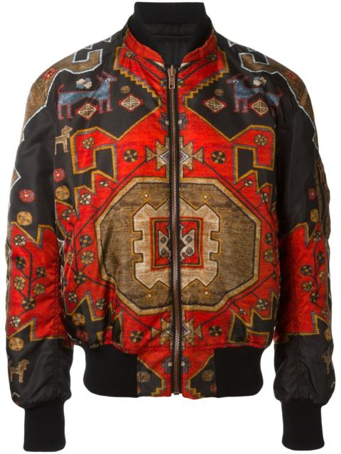 Givenchy Persian print bomber jacket