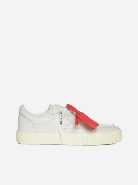 Off-White Low Vulcanized leather sneakers