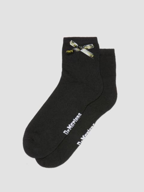Dr. Martens Ankle Bow Organic Cotton Blend Socks